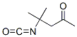 2-Pentanone, 4-isocyanato-4-methyl- (9CI) CAS#: 57381-94-9