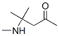 2-Pentanone, 4-methyl-4-(methylamino)- (9CI) CAS#: 52221-51-9