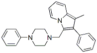 2-Phenyl-3-[(4-phenyl-1-piperazinyl)methyl]-1-methylindolizine CAS#: 58892-69-6