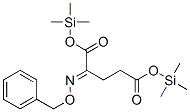 2-[(Phenylmethoxy)imino]pentanedioic acid bis(trimethylsilyl) ester CAS#: 55520-98-4