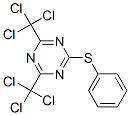 2-(Phenylthio)-4,6-bis(trichloromethyl)-1,3,5-triazine CAS#: 5516-47-2