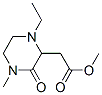 2-Piperazineaceticacid,1-ethyl-4-methyl-3-oxo-,methylester(9CI) CAS#: 534603-34-4