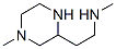 2-Piperazineethanamine,N,4-dimethyl-(9CI) CAS#: 56925-80-5