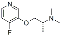 2-Propanamine,1-[(4-fluoro-3-pyridinyl)oxy]-N,N-dimethyl-,(2R)-(9CI) CAS#: 497948-95-5