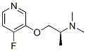 2-Propanamine,1-[(4-fluoro-3-pyridinyl)oxy]-N,N-dimethyl-,(2S)-(9CI) CAS#: 497948-96-6