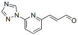 2-Propenal,3-[6-(1H-1,2,4-triazol-1-yl)-2-pyridinyl]-,(2E)-(9CI) CAS#: 545424-11-1