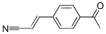 2-Propenenitrile, 3-(4-acetylphenyl)- (9CI) CAS#: 457602-70-9
