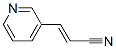2-Propenenitrile,3-(3-pyridinyl)-,(E)-(9CI) CAS#: 54356-27-3