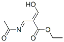 2-Propenoic  acid,  2-[(acetylimino)methyl]-3-hydroxy-,  ethyl  ester CAS#: 443130-42-5