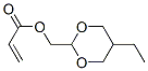 2-Propenoicacid,(5-ethyl-1,3-dioxan-2-yl)methylester(9CI) CAS#: 502699-62-9