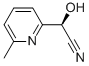 2-Pyridineacetonitrile,alpha-hydroxy-6-methyl-,(alphaR)-(9CI) CAS#: 466686-67-9