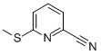 2-Pyridinecarbonitrile,6-(methylthio)-(9CI) CAS#: 501378-42-3
