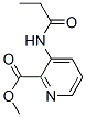 2-Pyridinecarboxylicacid,3-[(1-oxopropyl)amino]-,methylester(9CI) CAS#: 400723-00-4