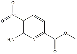 2-Pyridinecarboxylicacid,6-amino-5-nitro-,methylester(9CI) CAS#: 538372-32-6