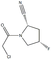 2-Pyrrolidinecarbonitrile,1-(chloroacetyl)-4-fluoro-,(2S,4S)- CAS#: 596817-06-0
