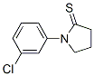 2-Pyrrolidinethione,  1-(3-chlorophenyl)- CAS#: 58973-28-7