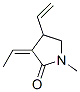 2-Pyrrolidinone, 4-ethenyl-3-ethylidene-1-methyl-, (3Z)-(+)- (9CI) CAS#: 517913-59-6