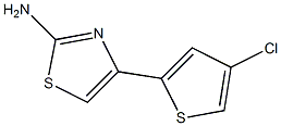 2-ThiazolaMine, 4-(4-chloro-2-thienyl)- CAS#: 570407-10-2