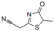 2-Thiazoleacetonitrile, 4,5-dihydro-5-methyl-4-oxo- (9CI) CAS#: 533885-52-8