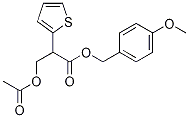 2-Thiopheneacetic acid, a-[(acetyloxy)methyl]-, (4-methoxyphenyl)methyl ester CAS#: 452978-25-5