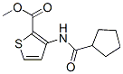 2-Thiophenecarboxylicacid,3-[(cyclopentylcarbonyl)amino]-,methylester CAS#: 545341-42-2