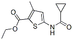 2-Thiophenecarboxylicacid,5-[(cyclopropylcarbonyl)amino]-3-methyl-,ethyl CAS#: 477567-25-2