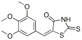 2-Thioxo-5-[(3,4,5-trimethoxyphenyl)methylene]-4-thiazolidinone CAS#: 49581-16-0