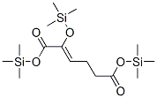 2-[(Trimethylsilyl)oxy]-2-hexenedioic acid bis(trimethylsilyl) ester CAS#: 55334-16-2