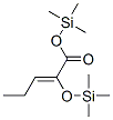 2-[(Trimethylsilyl)oxy]-2-pentenoic acid trimethylsilyl ester CAS#: 55045-17-5