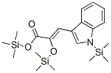2-[(Trimethylsilyl)oxy]-3-[1-(trimethylsilyl)-1H-indol-3-yl]propenoic acid trimethylsilyl ester CAS#: 55319-90-9