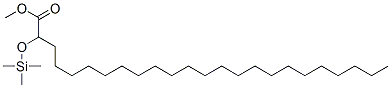 2-Trimethylsilyloxytetracosanoic acid methyl ester CAS#: 56784-04-4