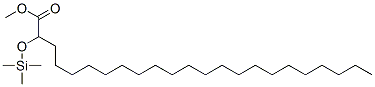 2-(Trimethylsilyloxy)tricosanoic acid methyl ester CAS#: 56784-03-3