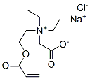 [2-(acryloyloxy)ethyl](carboxymethyl)diethylammonium chloride, sodium salt CAS#: 45168-72-7