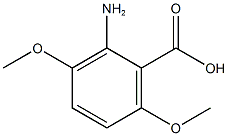 2-amino-3,6-dimethoxybenzoic acid CAS#: 50472-10-1