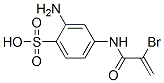 2-amino-4-(2-bromoacrylamido)benzenesulfonic acid CAS#: 58557-59-8