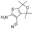 2-amino-4,4,6,6-tetramethyl-4,6-dihydrothieno[2,3-c]furan-3-carbonitrile(SALTDATA: FREE) CAS#: 447412-24-0