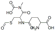 2-amino-5-[1-(carboxymethylcarbamoyl)-2-formylsulfanyl-ethyl]amino-5-oxo-pentanoic acid CAS#: 50409-81-9