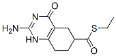 2-amino-6-ethylsulfanylcarbonyl-5,6,7,8-tetrahydro-1H-quinazolin-4-one CAS#: 5460-56-0