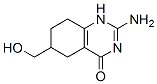 2-amino-6-(hydroxymethyl)-5,6,7,8-tetrahydro-1H-quinazolin-4-one CAS#: 5452-19-7