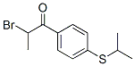 2-bromo-1-[4-[(1-methylethyl)thio]phenyl]propan-1-one CAS#: 54790-01-1