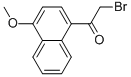 2-bromo-1-(4-methoxynaphthalen-1-yl)ethanone CAS#: 5471-35-2