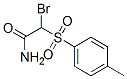 2-bromo-2-[(4-methylphenyl)sulphonyl]acetamide CAS#: 55490-03-4