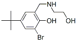 2-bromo-6-[(2-hydroxyethylamino)methyl]-4-tert-butyl-phenol CAS#: 6285-77-4
