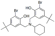 2-bromo-6-[[(3-bromo-2-hydroxy-5-tert-butyl-phenyl)methyl-cyclohexyl-a mino]methyl]-4-tert-butyl-phenol CAS#: 6640-97-7