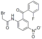 2-bromo-N-[2-(2-fluorobenzoyl)-4-nitrophenyl]acetamide CAS#: 52130-86-6