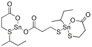 2-butyl-2-[[3-[(2-butyldihydro-6-oxo-4H-1,3,2-oxathiastannin-2-yl)oxy]-3-oxopropyl]thio]dihydro-6H-1,3,2-oxathiastannin-6-one CAS#: 58098-20-7