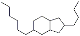 2-butyl-5-hexyl-2,3,3a,4,5,6,7,7a-octahydro-1H-indene CAS#: 55044-33-2