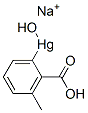 (2-carboxy-m-tolyl)hydroxymercury, monosodium salt CAS#: 52795-88-7