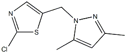 2-chloro-5-[(3,5-dimethyl-1H-pyrazol-1-yl)methyl]Thiazole CAS#: 477713-52-3