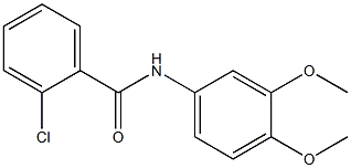 2-chloro-N-(3,4-dimethoxyphenyl)benzamide CAS#: 415691-89-3